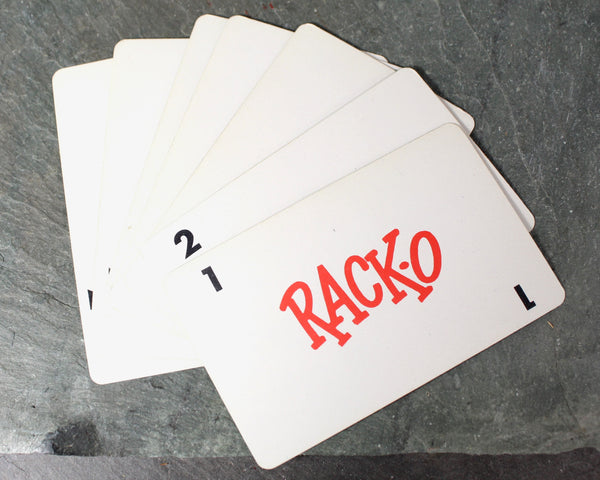 1961 Rack-O Game | Vintage Milton Bradley Card Game | Complete Game | Partner Game Play | Family Game Night | Bixley Shop