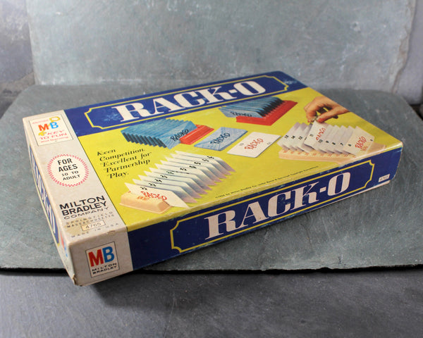 1961 Rack-O Game | Vintage Milton Bradley Card Game | Complete Game | Partner Game Play | Family Game Night | Bixley Shop