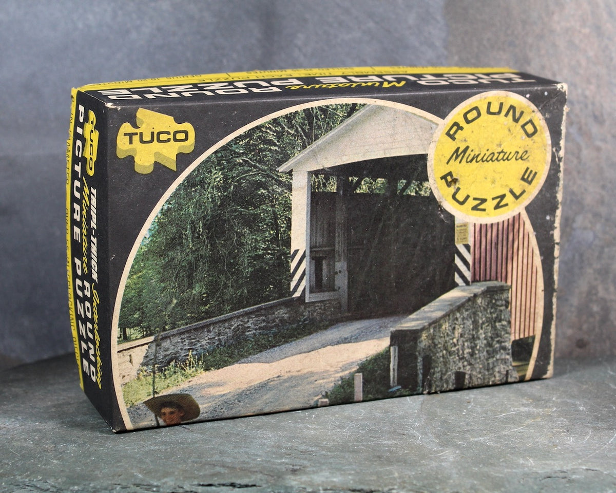 tuc 景品 30個 Vintage_Tuco_Mini_Round_Puzzle