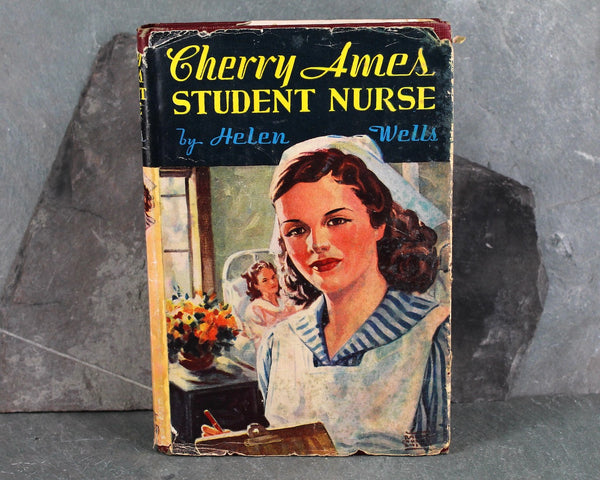 Cherry Ames Set of 3 Vintage Children's Novels including #1 Student Nurse, #5 Flight Nurse, and #9 Cruise Nurse