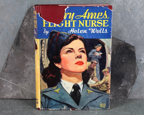 Cherry Ames Set of 3 Vintage Children's Novels including #1 Student Nurse, #5 Flight Nurse, and #9 Cruise Nurse
