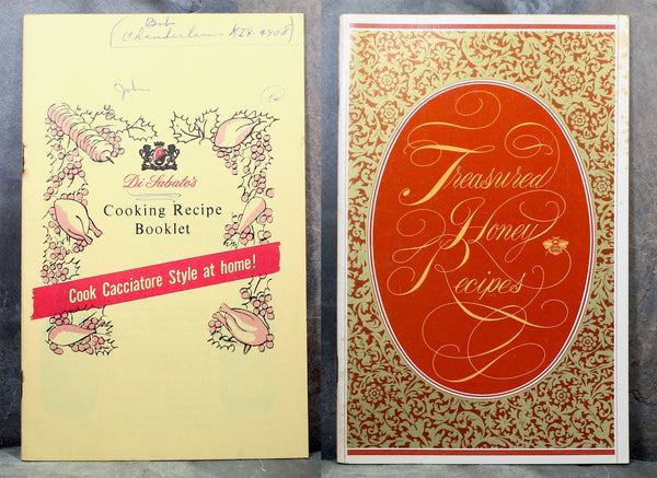 Set of 16 Cookbooklets from the 1970s/1980s - Promotional Mini Cookbooks - Vintage Promotional Cookbooks