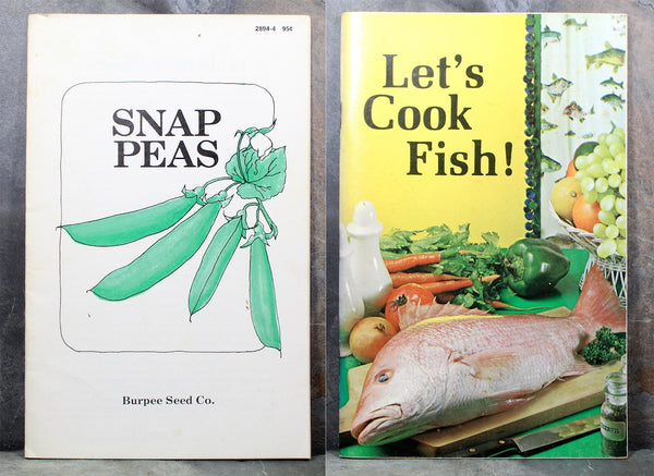 Set of 16 Cookbooklets from the 1970s/1980s - Promotional Mini Cookbooks - Vintage Promotional Cookbooks