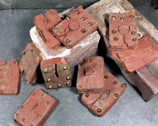 Vintage Rubber Jewelry Molds - Your Choice of 5 Different Molds including Rings, Pendants, & Pins