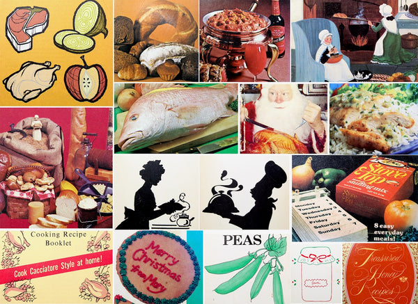 Set of 16 Cookbooklets from the 1970s/1980s - Promotional Mini Cookbooks - Vintage Promotional Cookbooks