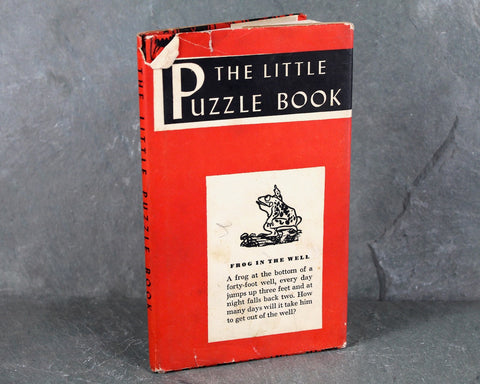 The Little Puzzle Book by Peter Pauper Press, 1955 | Puzzle Gift Book