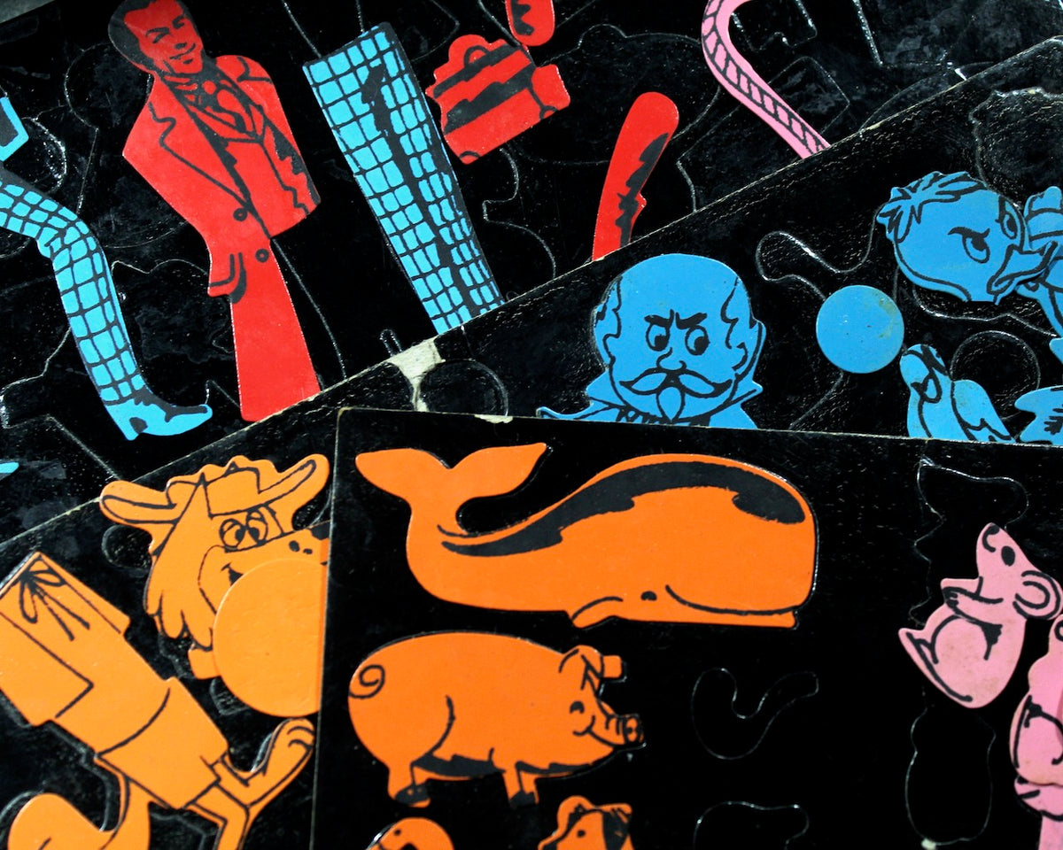 Colorforms 1960s kitchen top