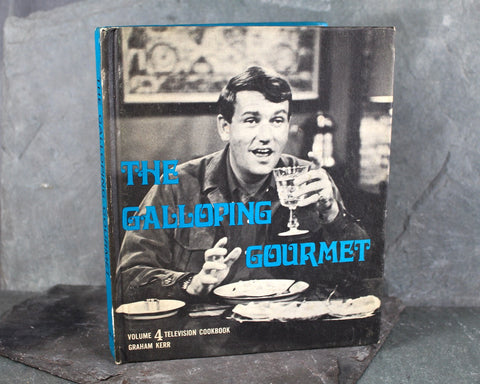 Galloping Gourmet TV Cookbook | Vol. 4 From Russia to England | 1970 Vintage Cookbook | Graham Kerr | 1960s TV Show