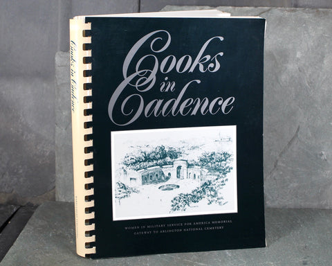 WASHINGTON D.C. - Cooks in Cadence Cookbook by the Women in Military Service for America Memorial, Arlington National Cemetery, 1995