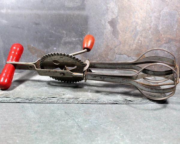 Vintage A&J High Speed Super Center Drive Beater | Rotary Egg Beater | Vintage Kitchen Tools