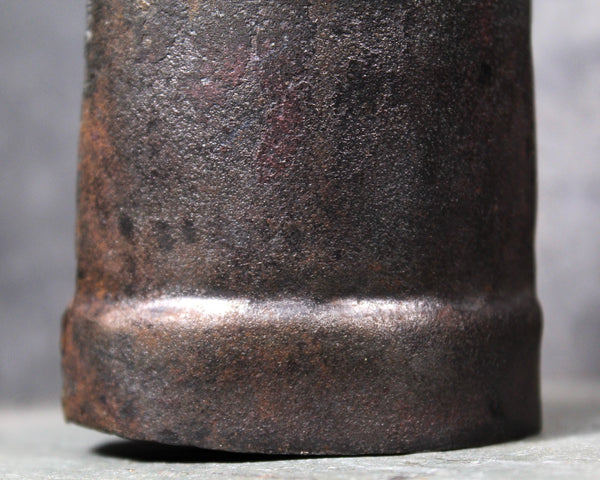 Antique Handcrafted Goat Bell | Rustic Folded and Riveted Animal Bell | Rustic Farm Bell from Persia