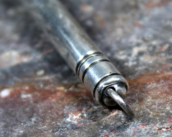 Antique Sterling Silver Dance Card Pencil Pendants | Wahl Eversharp Sterling | Antique Jewelry | Victorian Jewelry | YOUR CHOICE of style