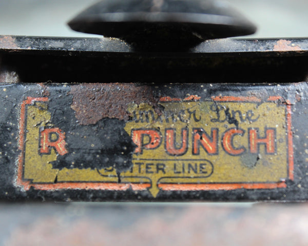 Vintage Rex Two Hole Punch | Vintage Desk Accessories | Wilon Jones Rex Hole Punch | Non Working