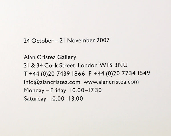 Ben Nicholson Prints, 1928-1968 - The Rentsch Collection, Alan Cristrea Gallery, London - 2007