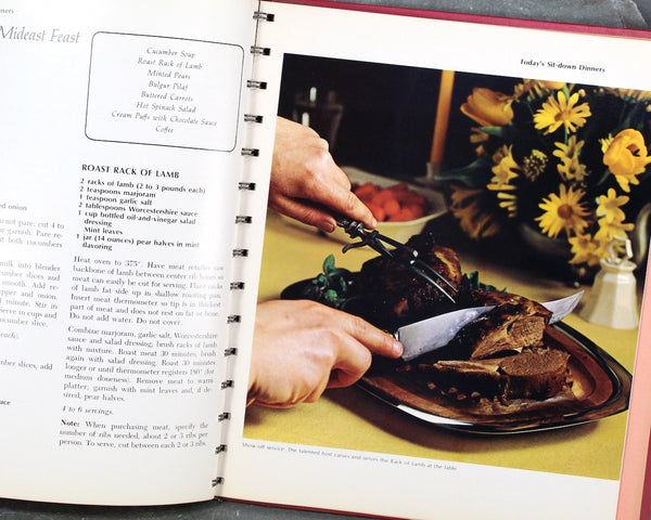 Betty Crocker's Dinner Parties, 1971 Vintage Cookbook | FIRST EDITION/Second Printing | Vintage Betty Crocker