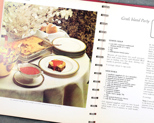 Betty Crocker's Dinner Parties, 1971 Vintage Cookbook | FIRST EDITION/Second Printing | Vintage Betty Crocker