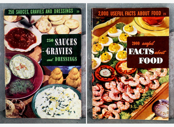 Set of 10 Culinary Arts Cook Booklets  by Ruth Berlozheimer, 1950s - The Encyclopedia of Cooking - Includes #1 Snacks in the Series
