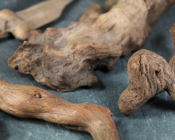 Driftwood Collection - Set of 15 Naturally Aged Driftwood Pieces Ranging from 15" to 3" - For Your Decor or Craft Projects