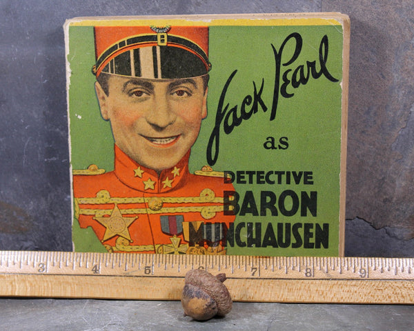 Jack Pearl as Detective Baron Munchausen | Antique 1934 Graphic Novel