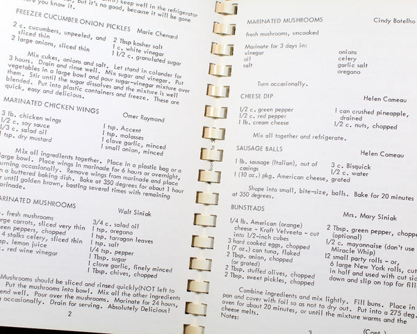 ATTLEBORO, MASSACHUSETTS LaSalette Shrine "LaSalette's Favorite Recipes," 1982 Vintage Community Cookbook