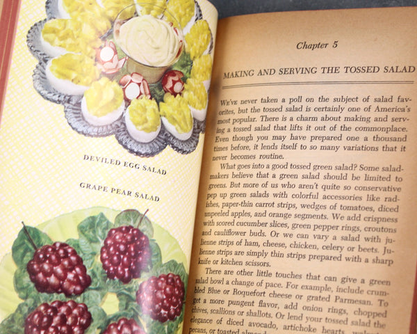 Marye Dahnke's Salad Book | 1961 Vintage Salad Cookbook | Paperback Edition