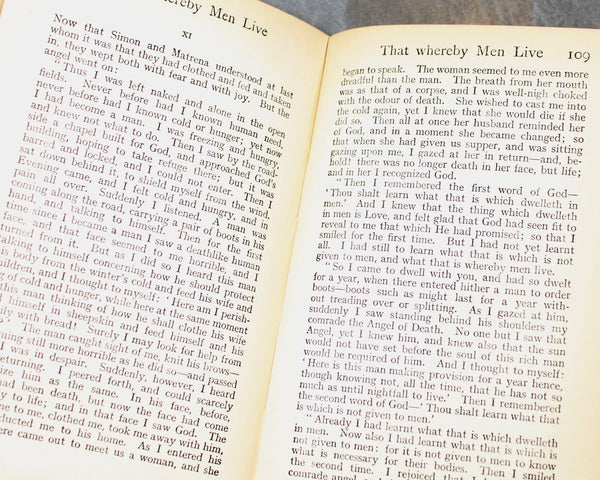 Master & Man and Other Parables and Tales by Count Leo Tolstoi, 1914 - Antique Tolstoi
