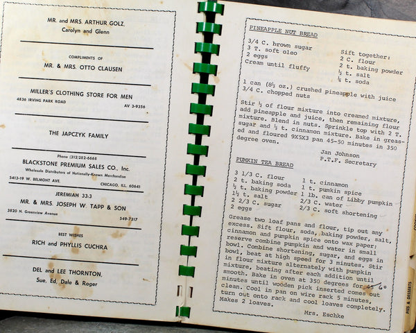 CHICAGO, ILLINOIS - Midwestern Christian Academy "Making Cooking A Delight," Vintage Community Cookbook