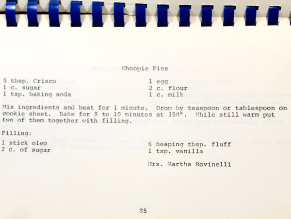 FRAMINGHAM, MASSACHUSETTS Cookbook by the Miriam F. McCarthy School - 1972 Vintage Fundraiser Cookbook | FREE SHPPING