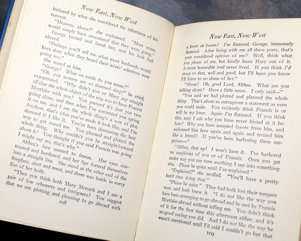 Now East Now West by Susan Erst | 1927 Antique Novel