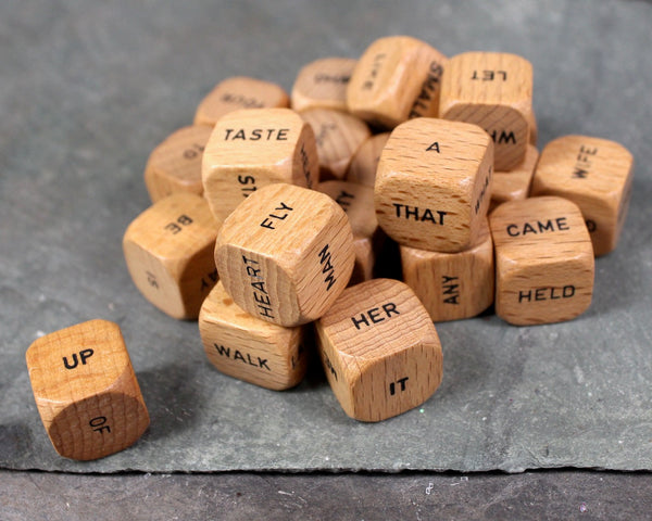 Scrabble Brand Sentence Cube Game | 1971 Selchow & Righter Company | Classic Word Game