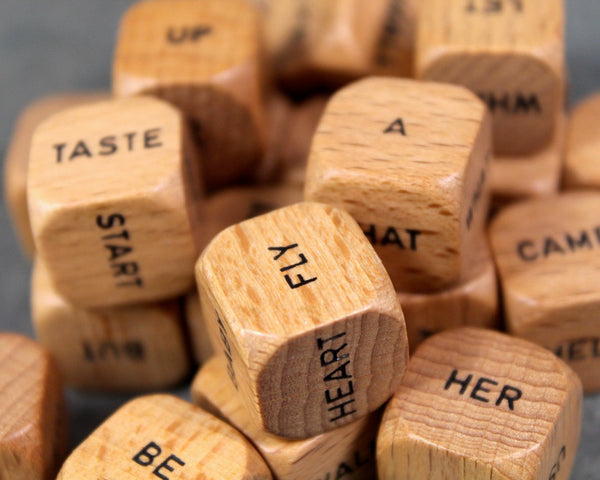 Scrabble Brand Sentence Cube Game | 1971 Selchow & Righter Company | Classic Word Game