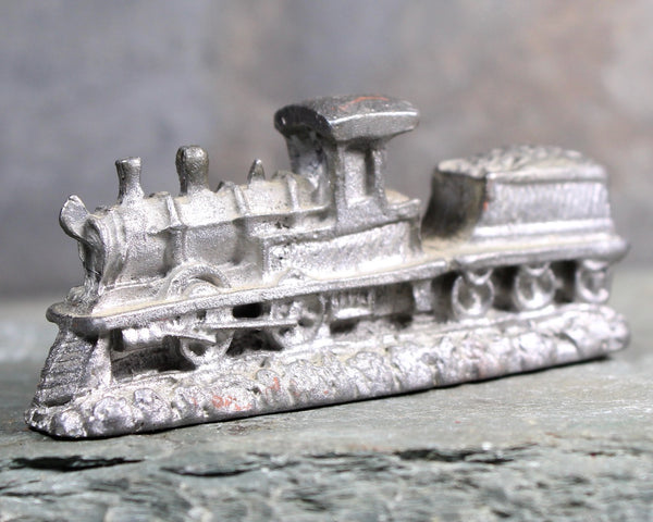 Vintage Die Cast Trains - Cast Lead Steam Engines - Set of 2 Vintage Train Toys