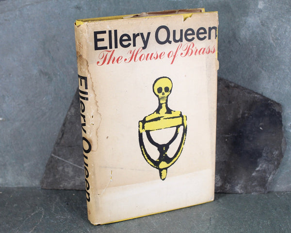 Ellery Queen Set of 2 Books | Queen's Full (1965) and The House of Brass (1968) | Classic Mystery Novels