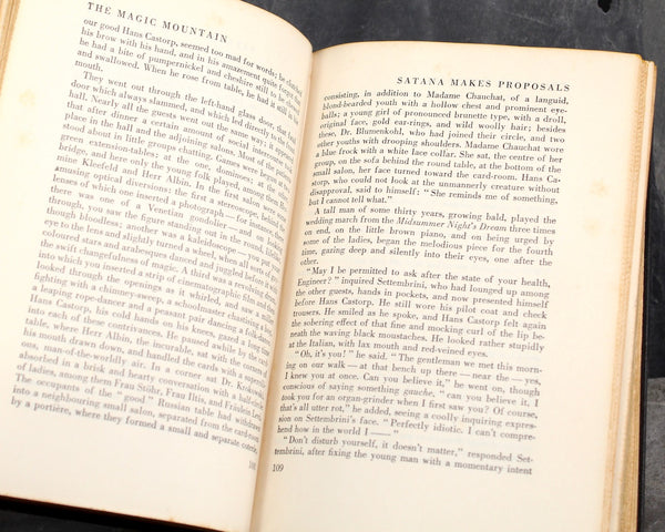 The Magic Mountain by Thomas Mann - Alfred A. Knopf 1934 Edition - Hardcover Thomas Mann - German Literature