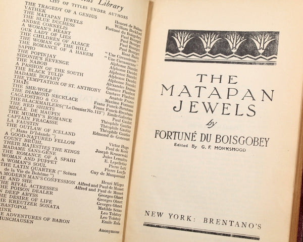 The Mattapan Jewels by Fortune du Boisgobey - 1881 French Crime Novel from the Turn of the Century - English Translation