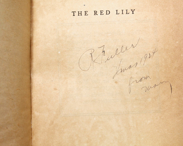 RARE! The Red Lily by Anatole France Nobel Prize Winning author, Boni & Liveright publisher as part of the Modern Library series, 1924