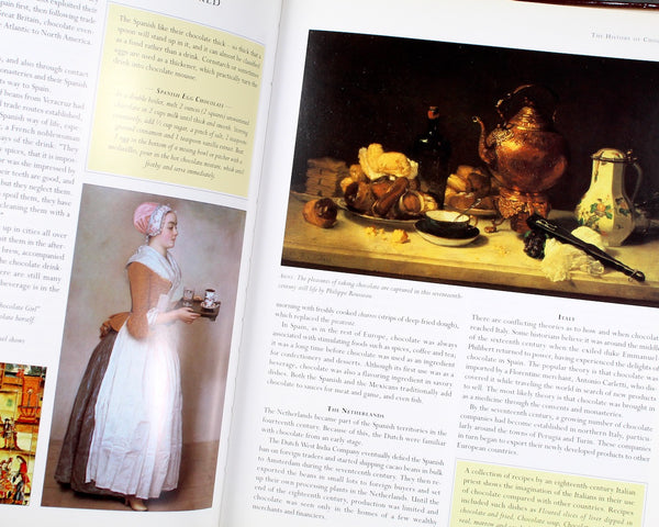 FOR CHOCOLATE LOVERS! The Ultimate Encyclopedia of Chocolate by Christine McFadden & Christine France, published in 2000
