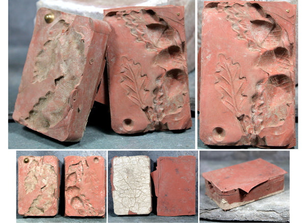 Vintage Rubber Jewelry Molds - Your Choice of 5 Different Molds including Rings, Pendants, & Pins