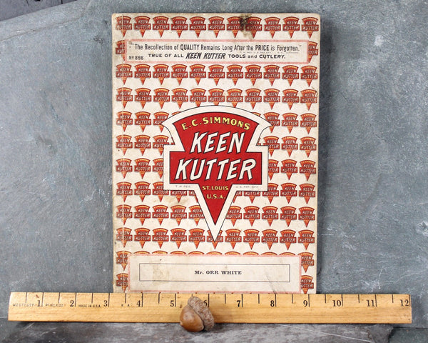 RARE! 1911 Keen Cutter Catalogue | E.C. Simmons Hardware | Antique Hardware Catalogue