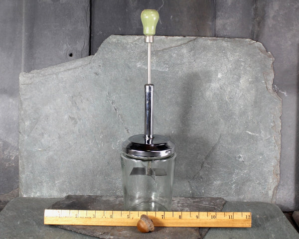 1940s Acme Chopper | Jar Chopping Device | Nut Chopper | Bixley Shop