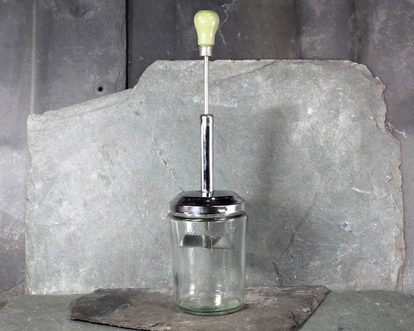 1940s Acme Chopper | Jar Chopping Device | Nut Chopper | Bixley Shop