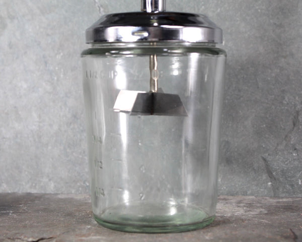 1940s Acme Chopper | Jar Chopping Device | Nut Chopper | Bixley Shop