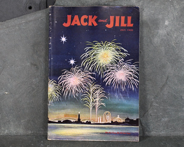 1950 Jack & Jill Magazines | Set of 9 | Vintage Jack and Jill Magazine - Vintage Children's Magazine