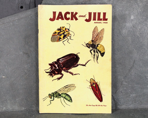 1950 Jack & Jill Magazines | Set of 9 | Vintage Jack and Jill Magazine - Vintage Children's Magazine