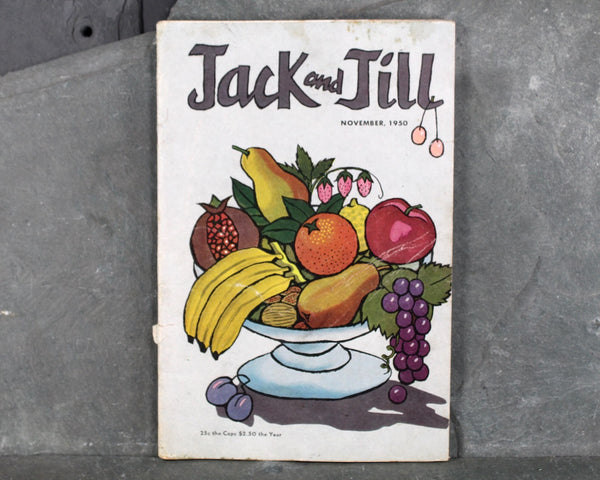 1950 Jack & Jill Magazines | Set of 9 | Vintage Jack and Jill Magazine - Vintage Children's Magazine