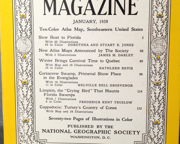 1950s National Geographic Magazines - Set of 13 Issues from 1958 & 1959 | Bixley Shop