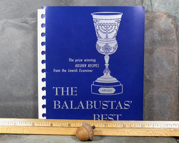 The Balabustas' Best: Prize Winning Kosher Recipes from the Jewish Examiner | 1955 Jewish Cookbook | Bixley Shop