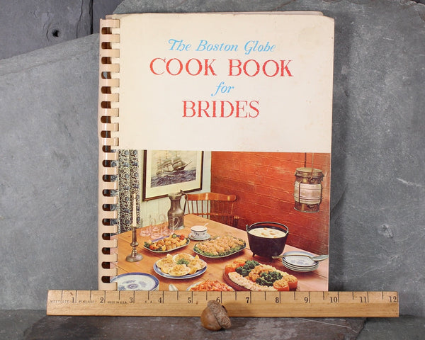 1963 Boston Globe Cook Book for Brides | Edited by Nell Giles Ahern | Vintage Wedding Gift | Mid-Century Wedding | Bixley Shop