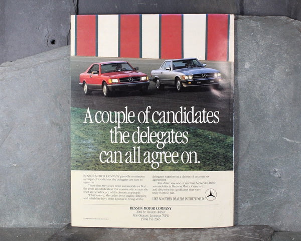 1988 Republican National Convention Official Program | George Bush | Ronald Reagan | Bixley Shop