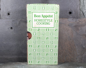 Bon Appetit Mail Order Subscription Set of Cookbooks | February 1991 Homestyle Cooking Set | Unopened | Bixley Shop